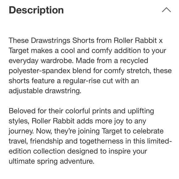 Roller Rabbit Disco Hearts Wave Drawstrings Shorts - Picture 11 of 14